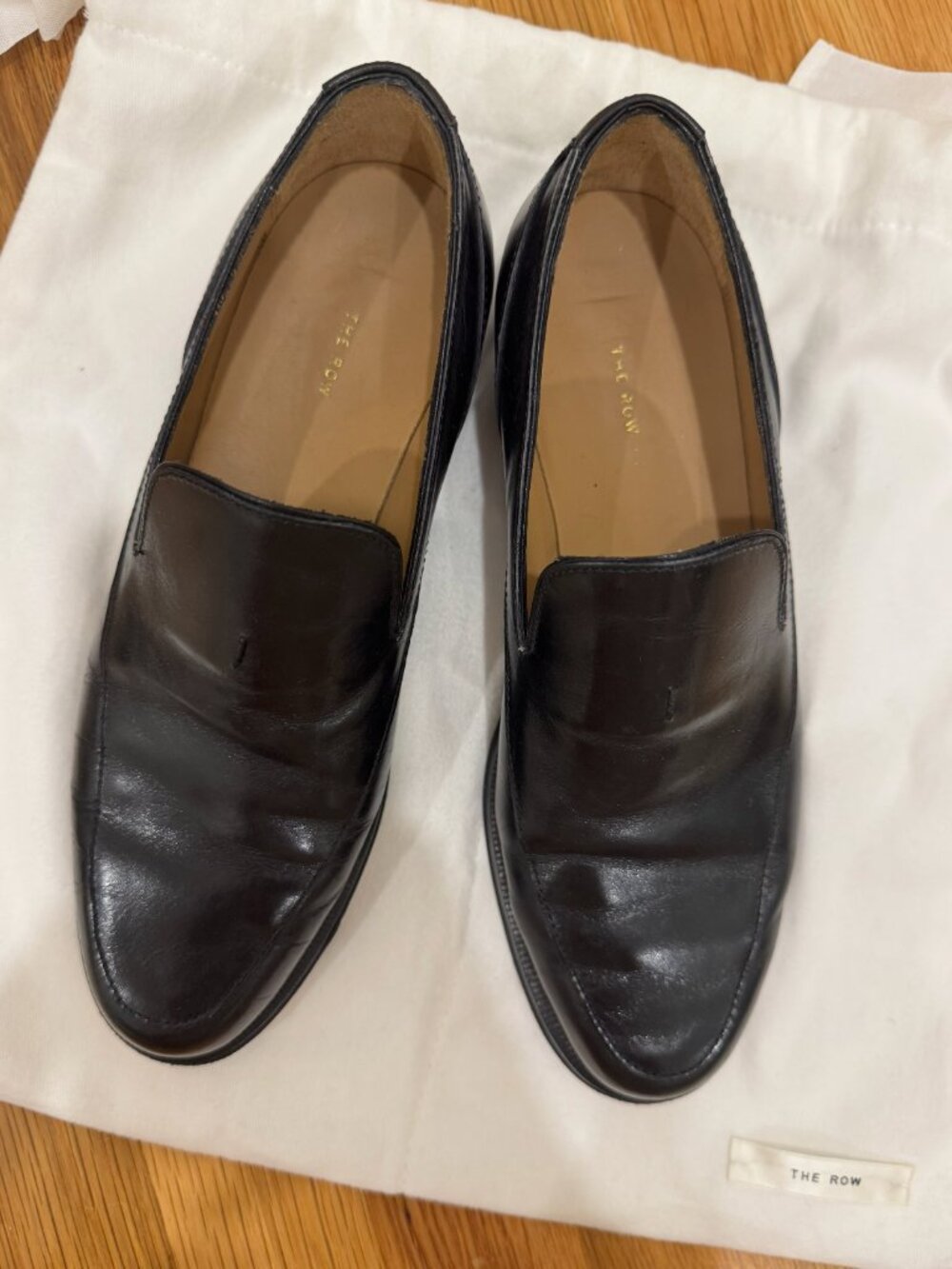 The Row Enzo Loafer - Black - Size 37